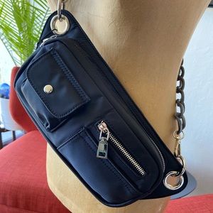 HVISK - Brillay Nylon Bum Bag - Black
